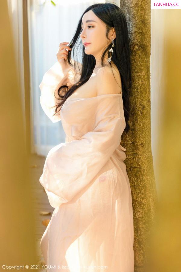 允薾  [YOUMI]高清写真图 2021.04.19 VOL.631 允薾第45张图片